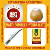 Promocion Oferta!set Matero Argentino!m - Kg a $129