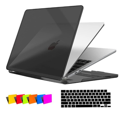 Conj Capa Para Macbook Pro 13 Chip M1 A2338 + Pel Teclado Nf