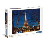 Puzzle Clementoni 2000 Piezas Torre Eiffel