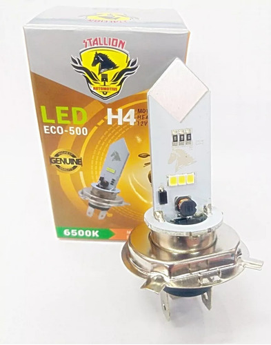 Lampada Led H4 Carro / Moto Cavalinho + Pisca Bros 125 / 150