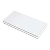 Tampo Para Mesa Grosso Resistente Branco 110x45 Mdf 25mm