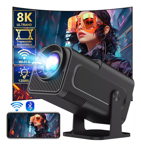 Proyector Wifi 6g Android Portátil 12000lm Full Hd 1080p 4k