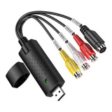 Tarjeta De Captura De Audio Y Vídeo Easycap Usb 2.0 Rca S-vi