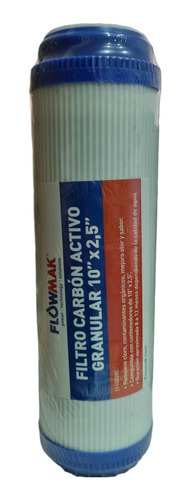 Repuesto Filtro Carbon Activado Granulado 10  Flowmak