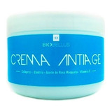 Crema Antiage Colágeno Elastina Facial Biobellus X250gr