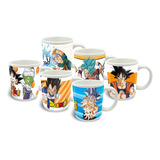 Tazón Cerámica Super Dragon Ball Z Original Con Caja 325 Ml