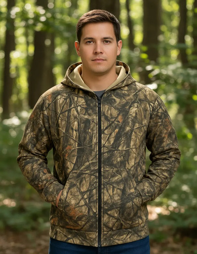 Sudadera + Playera + Pantalón Cacería Camuflaje | Meses sin interés