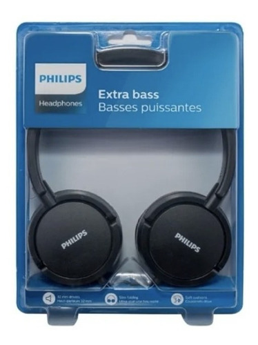 Audifonos Philips Shl5000 Plegables Extra Bass + Envio 