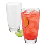 Set 4 Vasos Durham Hb 503 Ml Color Agua