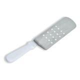 Crestware Plastic Handle Turner Perforated, 10-inch By 3-in