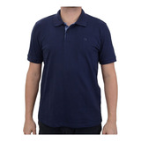 Camisa Polo Masculina Ogochi Mc Essencial Slim Marinho 00700