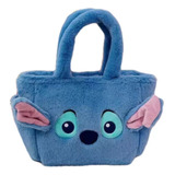 Bolsa De Cosméticos Portátil De Felpa Lilo And Stitch