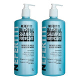 Shampoo Cola De Caballo | Crecimiento Nefertiti De 1 Lt 2pcs