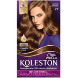 Kit Con Tinte Koleston 05, Color: 77 Marrón Dorado