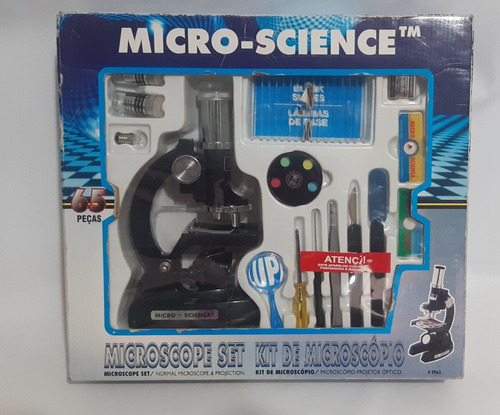 Brinquedo Microscopio Micro Science Estudos Escola Educativo