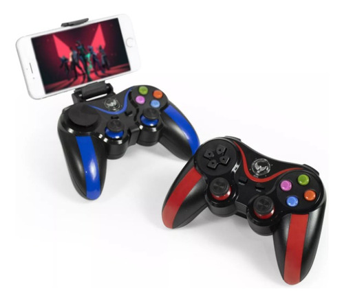 Kit 2 Controles Joystick Gamepad Para Celular S/ Fio 