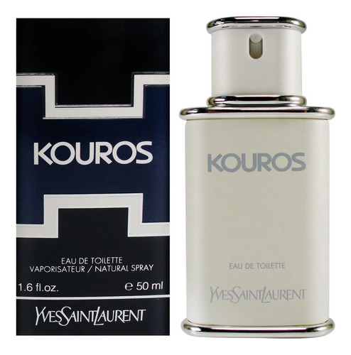 Perfume   Masculino Mais Usado Pelos Famosos Kouros Yves Saint Laurent Masc. 100 Ml - Lacrado Original