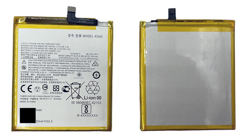 Bateria Compatible Con Motorola G8 Play Xt2015 Kg40