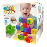 Juego Bebe Bloques Tetris 50 Piezas New Plast