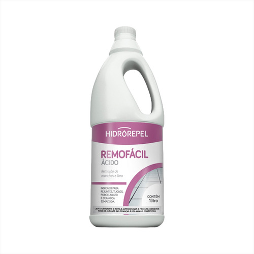 Detergente Limpeza Concentrada Remofacil Acido 1l Hidrorepel