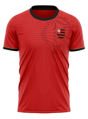 Camisa Flamengo Infantil Símbolo Vermelha Licenciada