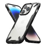Capa Anti Impacto Ringke Fusion X Para iPhone 14 Pro Max 6.7 Cor Preto