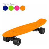 Skate Para Iniciante Mini Cruiser Profissional Montado Cores