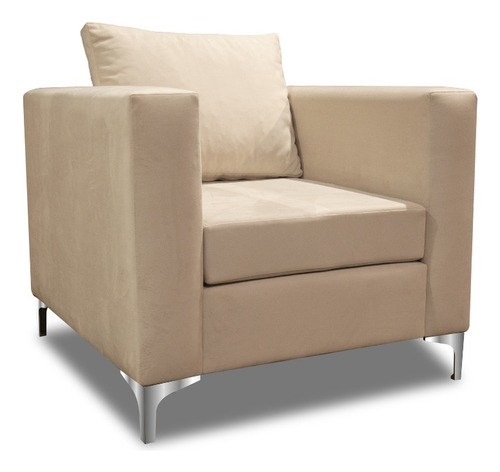 Sillon Individual 1 Cuerpo Simil Cuero