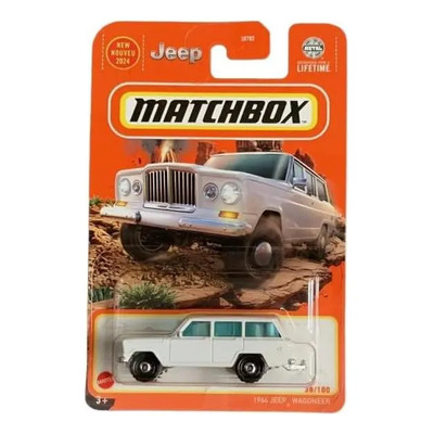 Auto\u002Fcamioneta A Escala Mattel Wagoneer 1964 1:64 Color Blanco | Meses sin interés