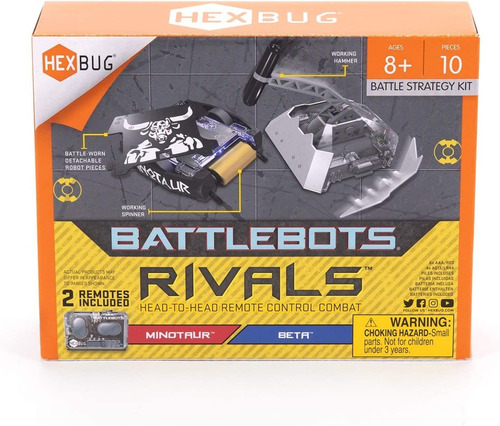 Robôs C Remoto Hexbug Battlebots Minotaur Beta Minotauro