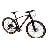 Bicicleta Fusion Korbin Rin 29 Aluminio 24 Vel Mecanica Color Rojo Tamaño Del Marco 15