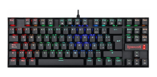 Teclado Mecanico Gamer Redragon K552 Kumara Rgb Red Mexx 1