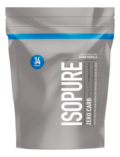 Nature´s Best Zero Carb Isopure 454 Grs Sabor Vainilla