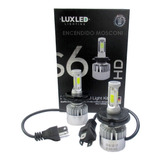 Kit Cree Led S6 H4 44000 Lumens Con Cooler