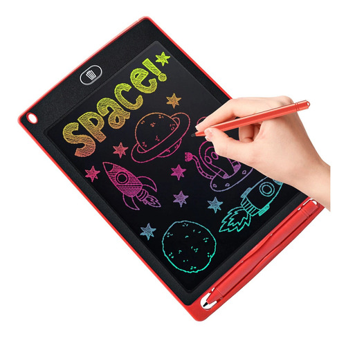 Pizarra Magica Tableta Digital Trazo Multicolor 8,5 Pulgadas