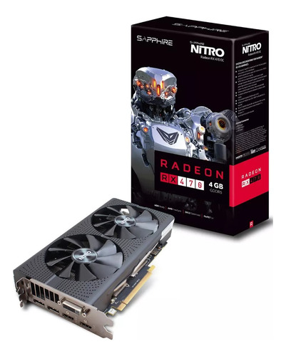 Placa Video Radeon Rx 470 Sapphire Nitro 4 Gb Repuestos