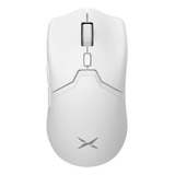 Mouse Delux M800 Pro Gamer Branco Paw3395, 26000 Dpi