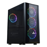 Gabinete Gamer Concórdia Tower Com 4 Fans Inclusos