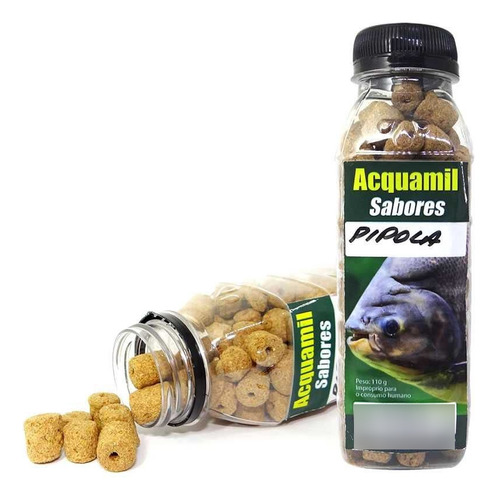 Ração Acquamil Furadinha Pipoca 110gr