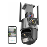 Camara De Seguridad Ptz Doble Sensor Seguimiento Automatico