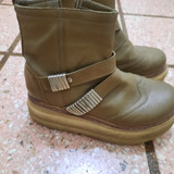 Botas Luna Chiara Plataforma 35 Cosidas Forradas