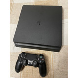 Sony Playstation 4 Slim 500gb Standard Cor  Preto Onyx