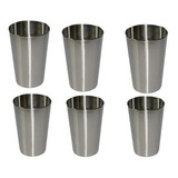 Vasos Pocillo 300ml Acero Inoxidable X6und Utensilios Cocina