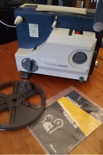 Proyector Ricoh Trioscope 1200 S   Super 8 