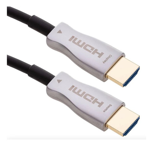 Cable Hdmi Fibra Optica  Versión 2.0, 4k A 60hz 18gbps 30 Mt