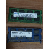 Pack De Memorias Ram Para Notebook Ddr3 2x 2gb