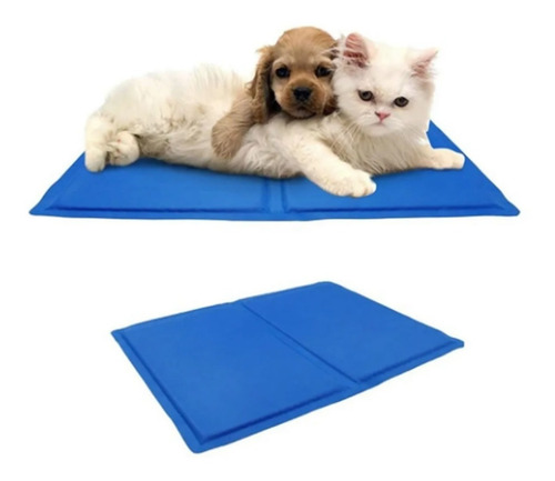 Manta Refrescante Pet Cool Mat Para Mascotas 30x40 Cm Catdog Color Verde Claro Diseño Frutas