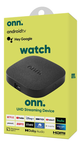 Onn Uhd Streaming 4k 2gb Google Tv Control Remoto De Voz