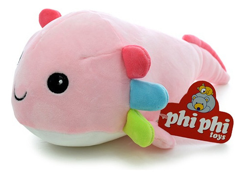 Peluche Axolote  Pez Infantil Apego Rosa