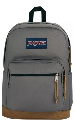 Mochila Jansport Escolar Laptop Right Pack Color Gris